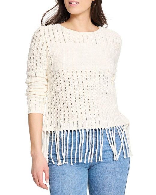 NIC+ZOE White Beach Walk Sweater
