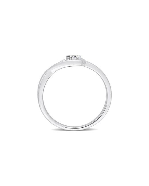 Rina Limor White 0.07 Ct. Tw. Diamond Ring