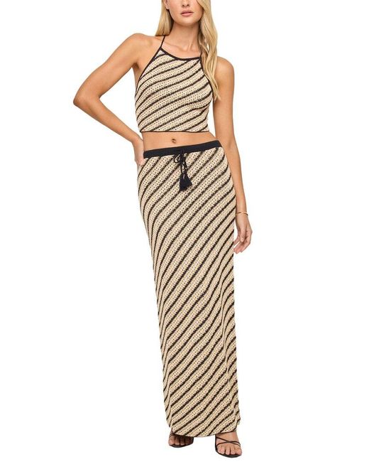 LSPACE Metallic La Bianca Top