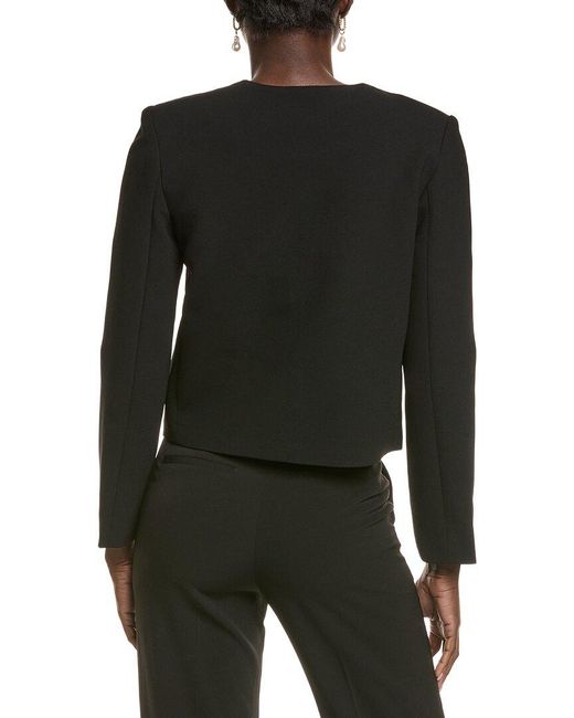 Endless Rose Black Velvet Contrast Jacket