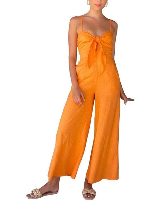 CAMILA BLANCO Orange Jumpsuit