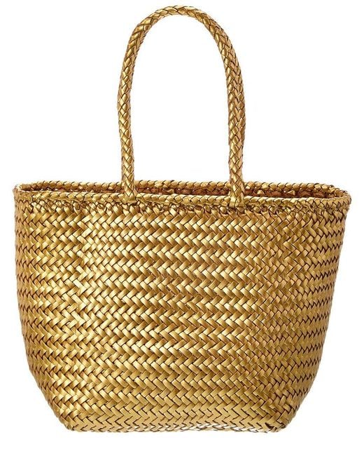 Dragon Diffusion Metallic Grace Small Leather Shoulder Bag