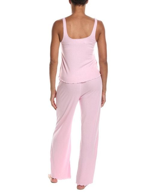 Honeydew Intimates Pink 2Pc Blissful Tank & Pant Pajama Set