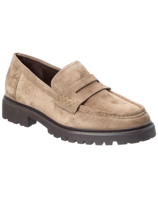 Vince Brown Delmore Suede Loafer for men
