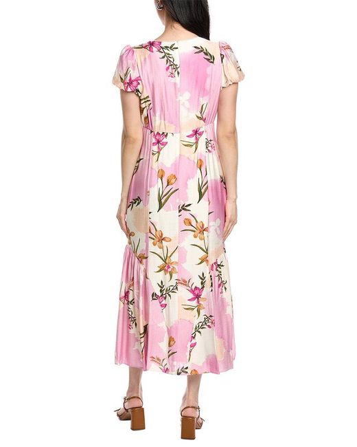 Taylor Pink Maxi Dress