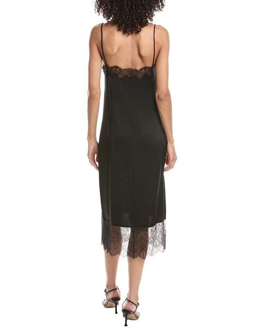Valentino Black Lace-Trim Cami