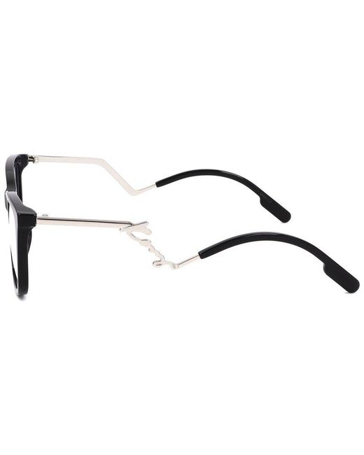 KENZO Black Kz50024i 52mm Optical Frames