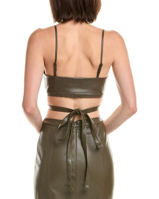 Studio Lexi Green Fern Bodice Top
