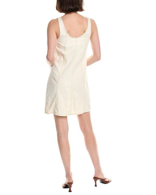 Rag & Bone White Featherweight Laney Mini Dress