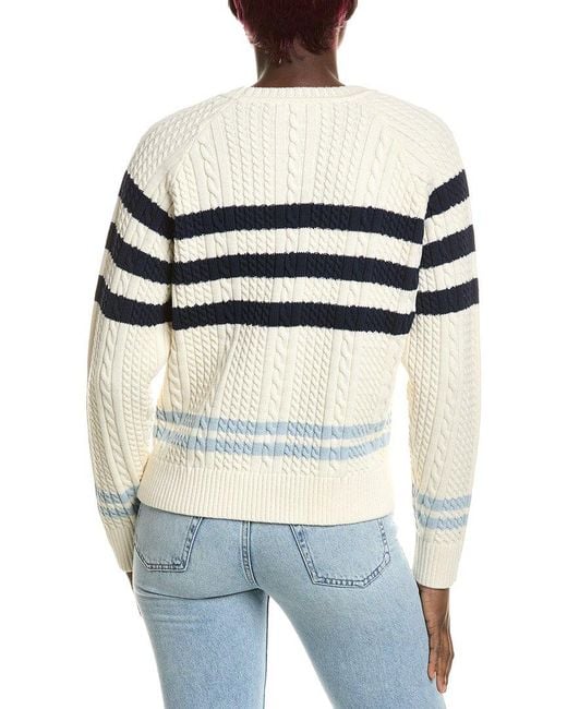 ARCHER White Carson Sweater