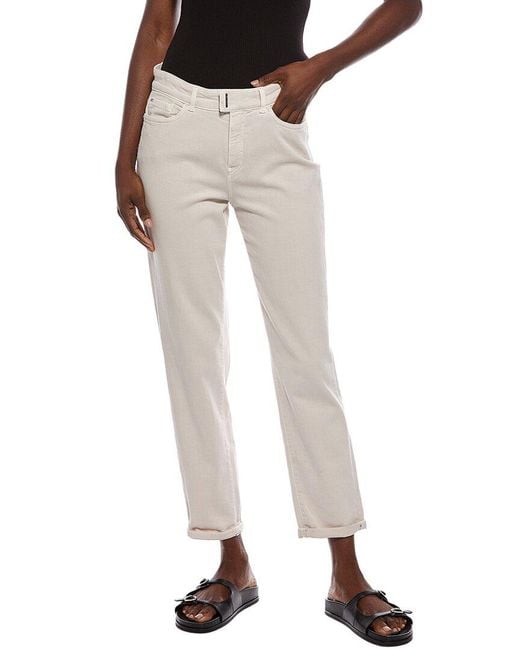 Marc Cain White Straight Crop Jean