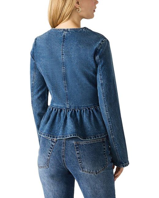 Steve Madden Blue Abigale Blazer