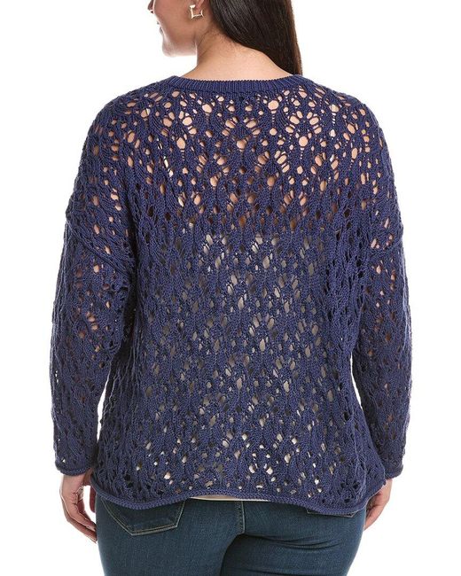 Eileen Fisher Blue Plus Sweater