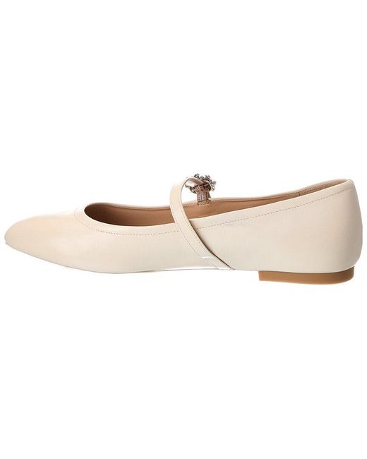 Stuart Weitzman Natural Aura Leather Mary Jane