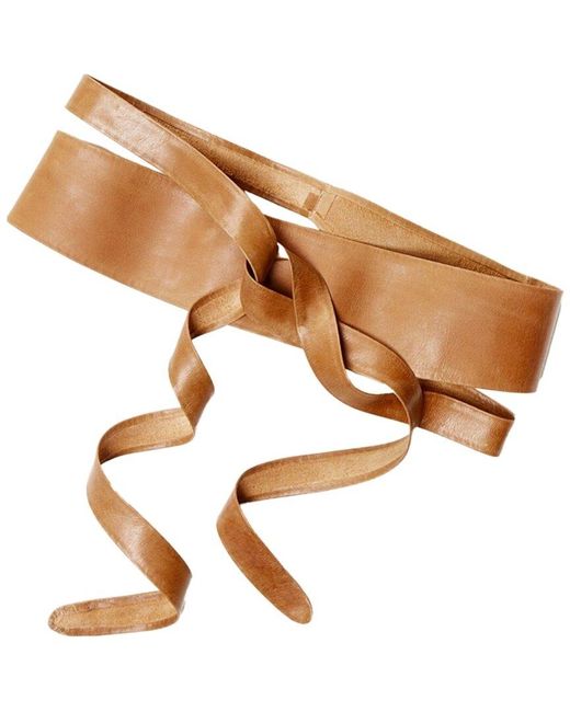 Ada Brown Classic Wrap Leather Belt