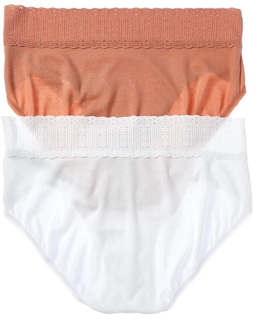 Hanky Panky White 2pk Eco Rx French Brief
