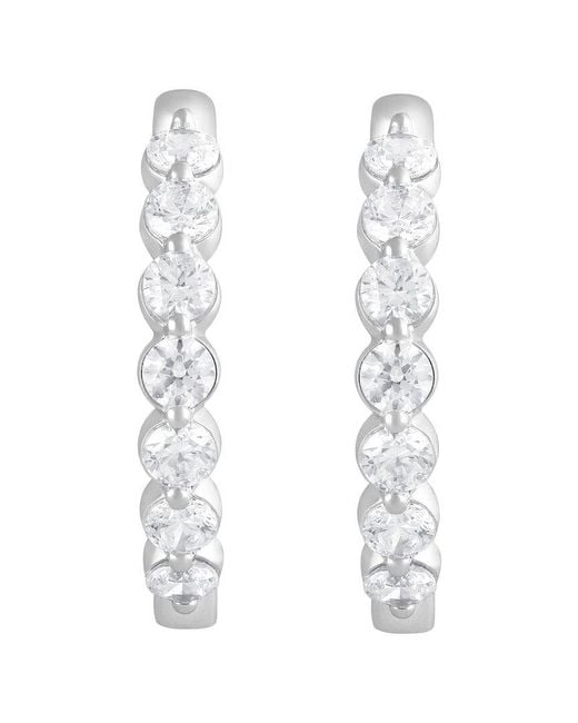 Lab Grown Diamonds White 14k 2.00 Ct. Tw. Lab Grown Diamond Earrings