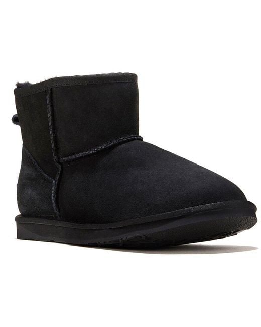 Australia Luxe Black Cosy Sheepskin Boot for men