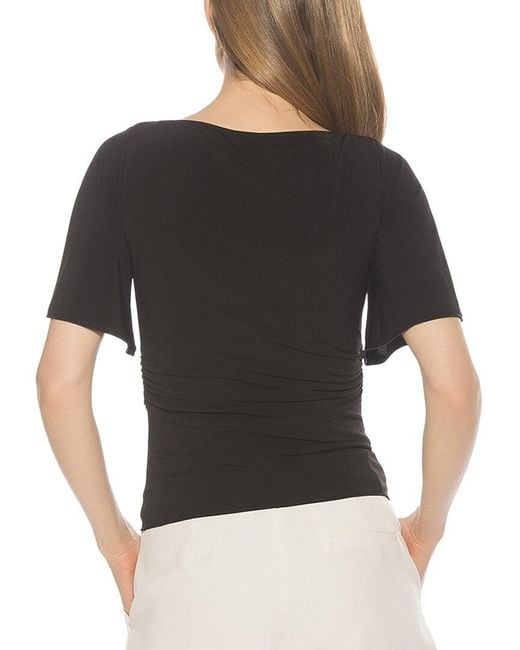 Alexia Admor Black Jan Top
