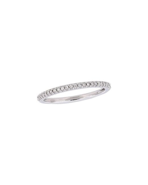 Diamond Select Cuts White 14K 0.12 Ct. Tw. Diamond Semi-Eternity Ring