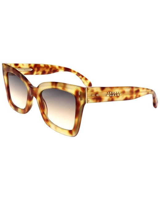 Isabel Marant Brown 52Mm Sunglasses