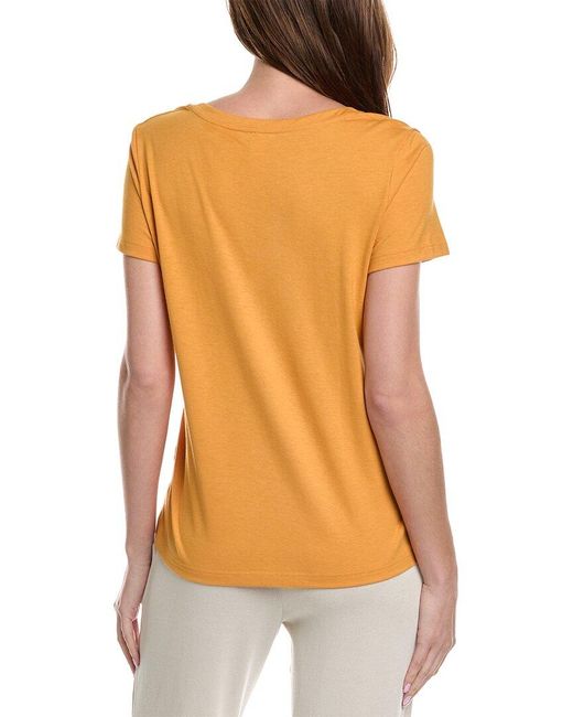 Hanro Orange Sleep And Lounge T-shirt