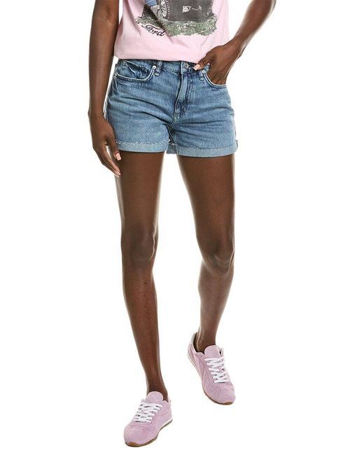 Rag & Bone Blue Dylan Myla Short