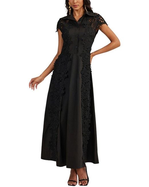 Kaimilan Black Maxi Dress