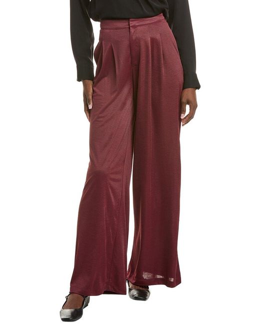 CELESTINE SEI Red Solid Pant
