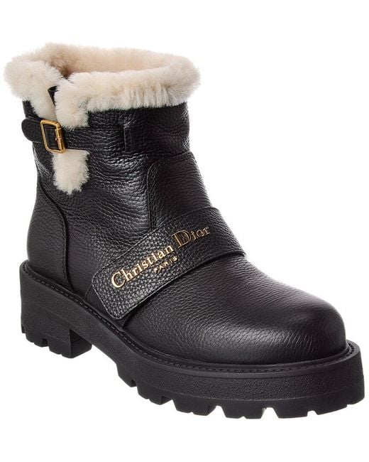 Dior Black Dnu Pack D-Quest Leather Boot