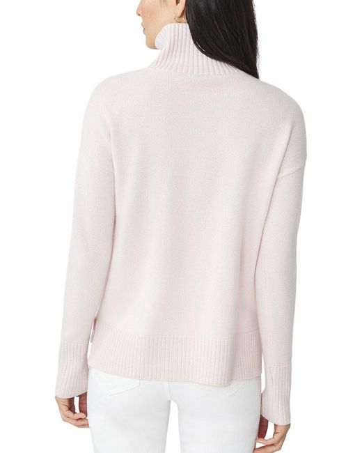 J.McLaughlin White Dina Cashmere Sweater
