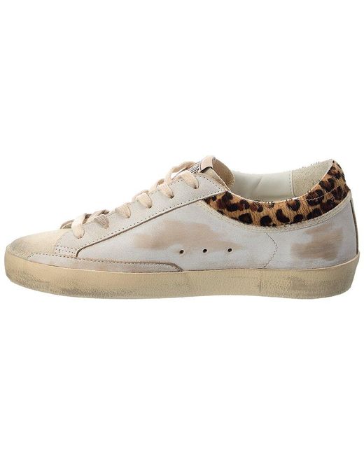 Golden Goose Deluxe Brand Natural Super Star Leather Sneaker