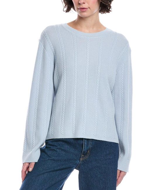 Rag & Bone Blue Maud Cashmere Sweater