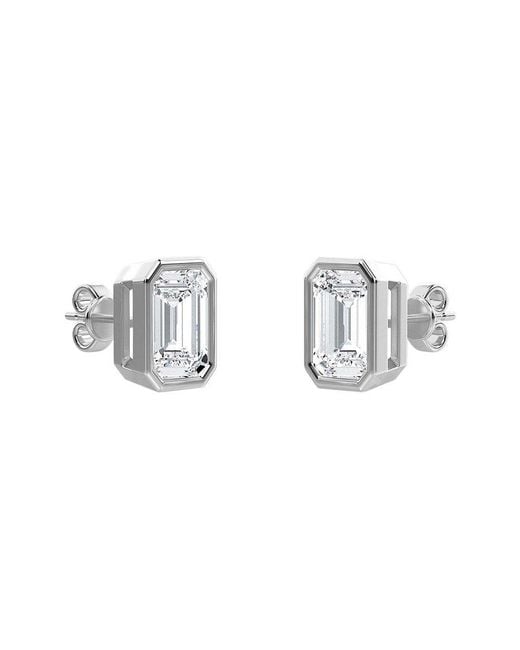 Diana M Metallic Diana M. Fine Jewelry 14k 1.04 Ct. Tw. Lab Grown Diamond Studs