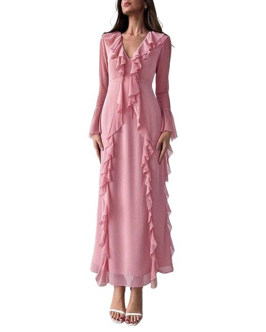 XIRELLI Pink Maxi Dress