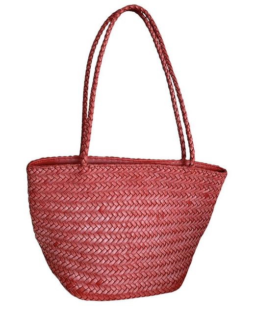 CERCEI STUDIO Red Leather Tote