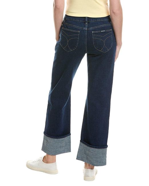 Rolla's Blue Heidi Low Pacific Rinse Turn Up Heidi Low Jean