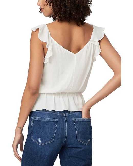 PAIGE White Fenna Top