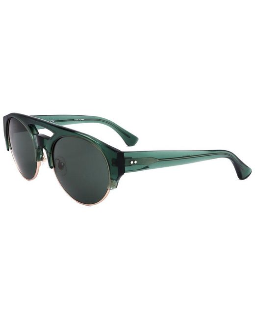 Linda Farrow Green Dvn152 54Mm Sunglasses