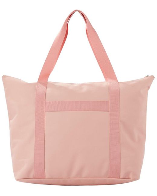 Bey-berk Pink Capri Tote