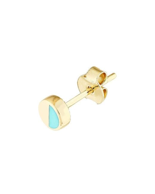 HAWLEY ST Metallic 14K Stud Earrings