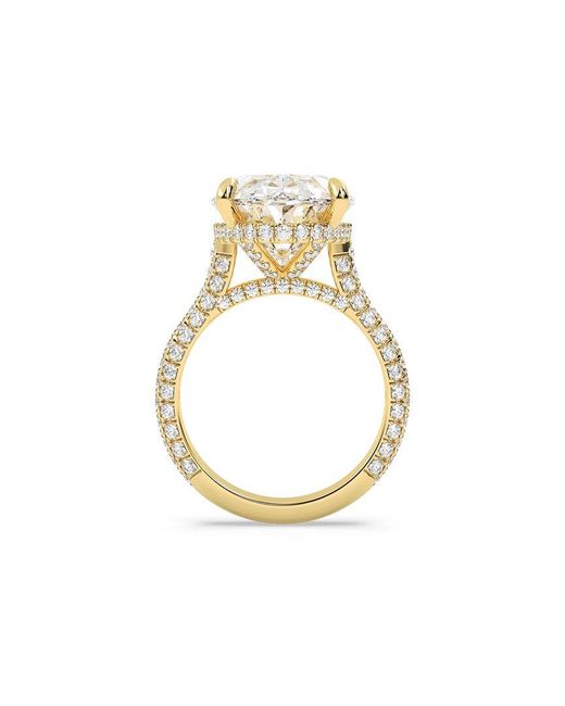 Lab Grown Diamonds White 14K 10.00 Ct. Tw. Lab-Grown Diamond Ring