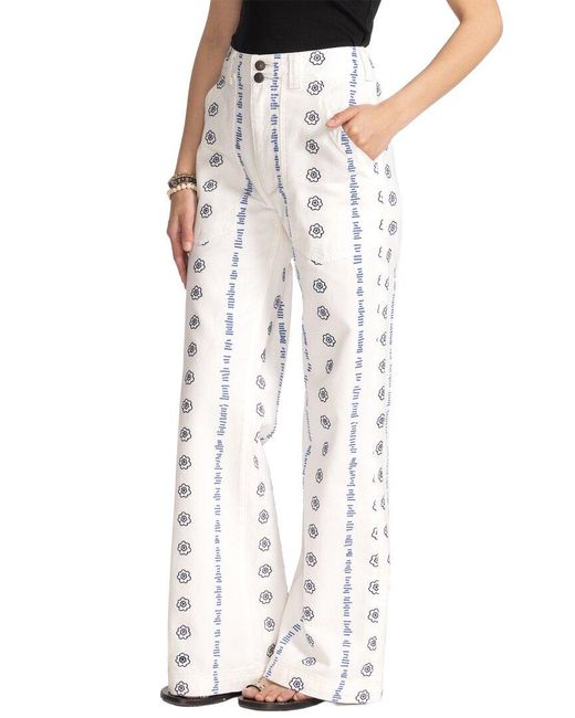Johnny Was Multicolor Claudia's Cove Pant