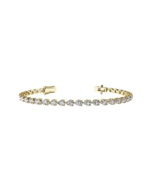 Lab Grown Diamonds White 14K 16.50 Ct. Tw. Lab-Grown Diamond Bracelet