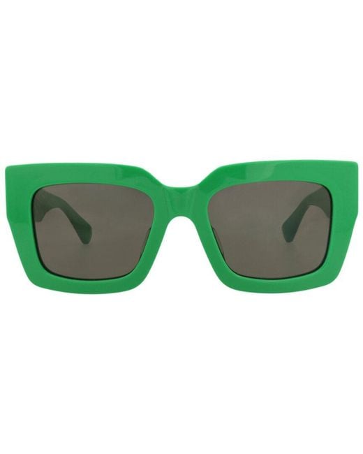 Bottega Veneta Green Bv1212S 52Mm Sunglasses