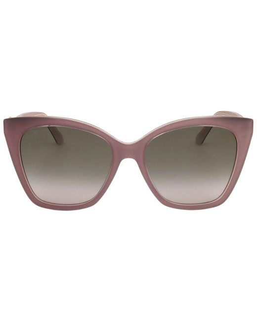 Jimmy Choo Brown Rua/g/s 56mm Sunglasses