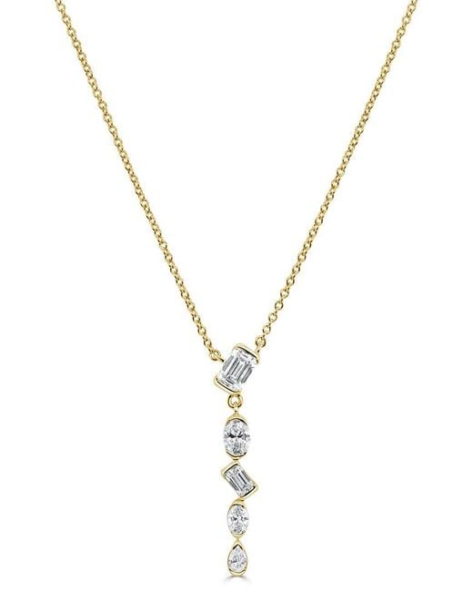 Sabrina Designs Metallic 14K 0.65 Ct. Tw. Diamond Necklace