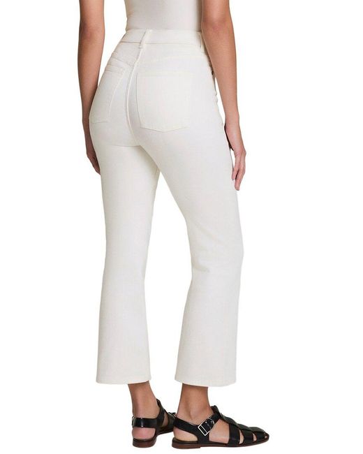 Spanx White Spanx Kick Flare Jeans
