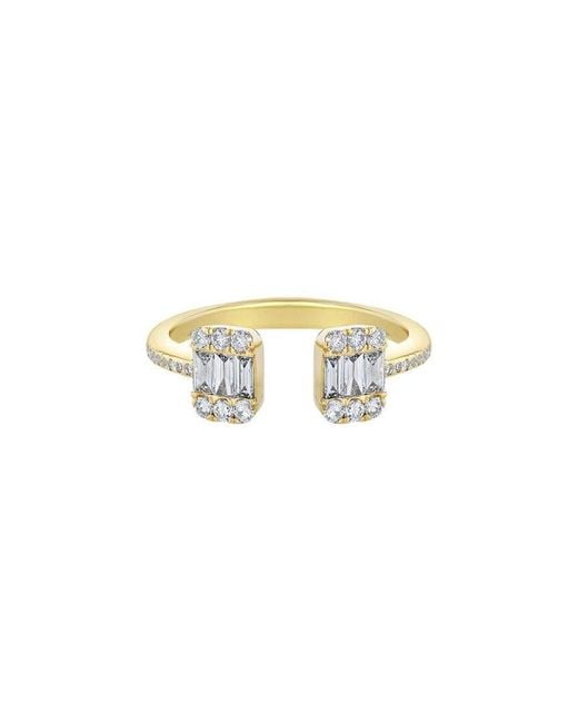 Forever Creations USA Inc. White Forever Creations Signature Collection 14K 0.32 Ct. Tw. Diamond Open Ring