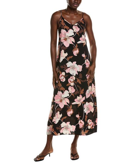 Element Multicolor Floral Slip Dress
